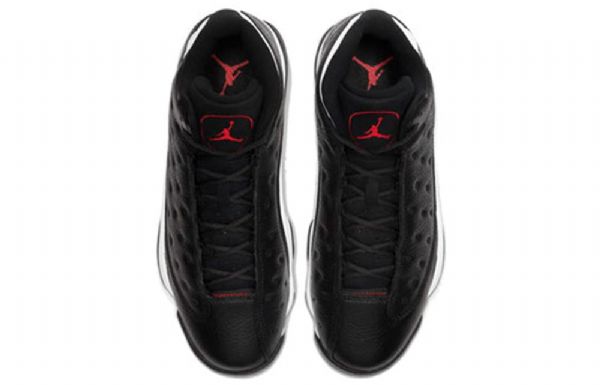 Nike Air Jordan 13 Retro Basketball Sko Til Mænd Sort Hvid