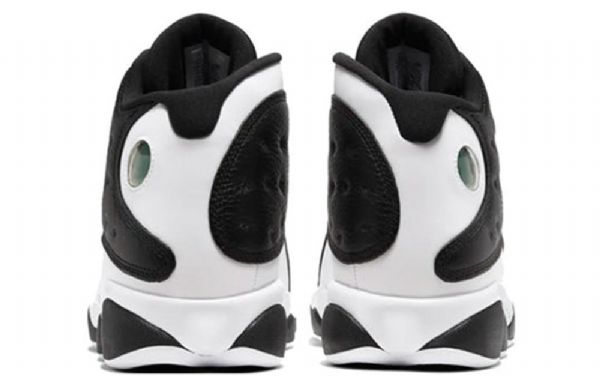 Nike Air Jordan 13 Retro Basketball Sko Til Mænd Sort Hvid