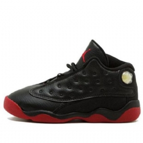 Nike Air Jordan 13 Retro Bt Sko Til Børn Sort Rød