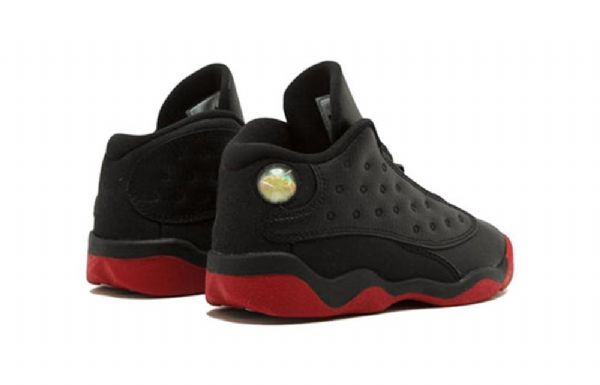 Nike Air Jordan 13 Retro Bt Sko Til Børn Sort Rød