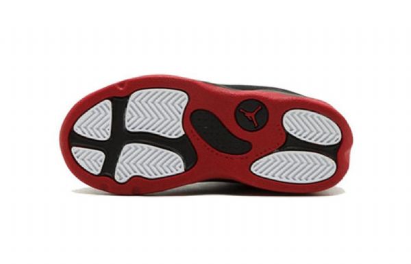Nike Air Jordan 13 Retro Bt Sko Til Børn Sort Rød