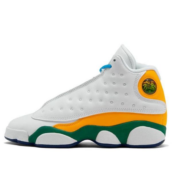 Nike Air Jordan 13 Retro Gs Basketball Sko Til Mænd Hvid