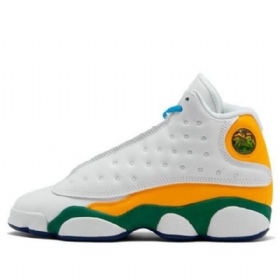 Nike Air Jordan 13 Retro Gs Basketball Sko Til Mænd Hvid