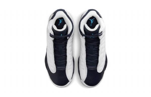 Nike Air Jordan 13 Retro Gs Basketball Sko Til Mænd Mørkeblå Hvid