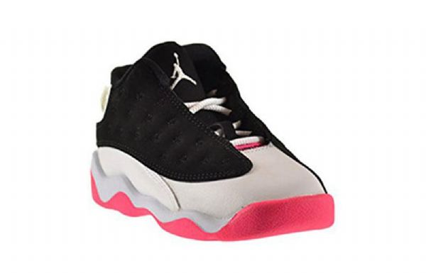 Nike Air Jordan 13 Retro Gt Basketball Sko Til Børn Sort Lyserød