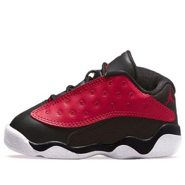 Nike Air Jordan 13 Retro Low Toppe Td Sko Til Børn Rød Sort