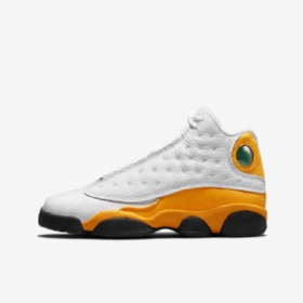 Nike Air Jordan 13 Retro Sko Til Børn Hvid Sort Rød