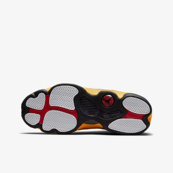 Nike Air Jordan 13 Retro Sko Til Børn Hvid Sort Rød