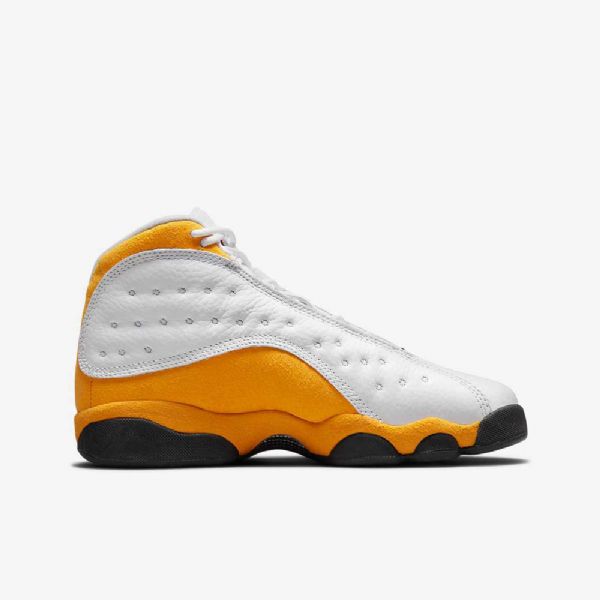 Nike Air Jordan 13 Retro Sko Til Børn Hvid Sort Rød