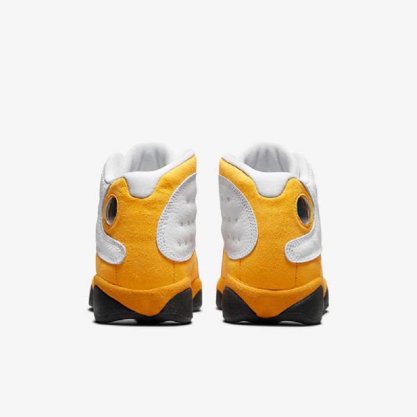 Nike Air Jordan 13 Retro Sko Til Børn Hvid Sort Rød