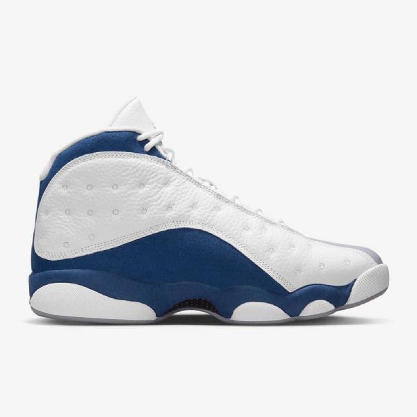 Nike Air Jordan 13 Retro Sko Til Mænd Hvid Blå Lysegrå Rød