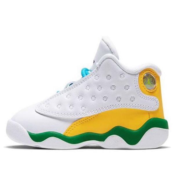 Nike Air Jordan 13 Retro Td Basketball Sko Til Mænd Hvid