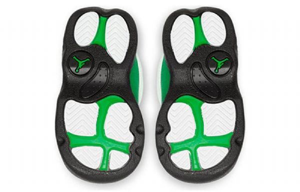 Nike Air Jordan 13 Retro Td Sko Til Børn Grøn