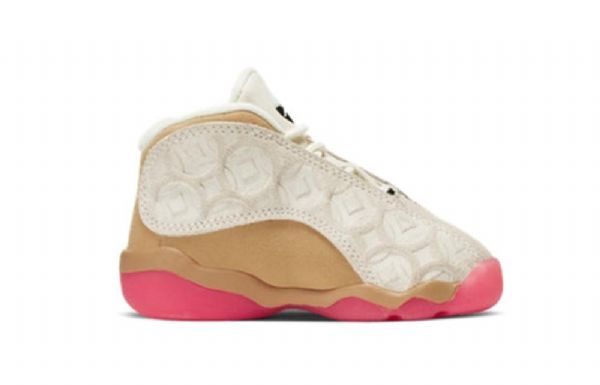 Nike Air Jordan 13 Retro Td Sko Til Børn Khaki