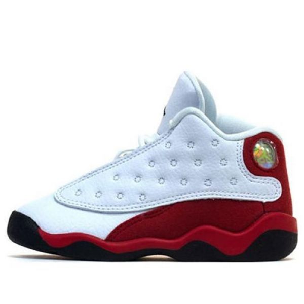 Nike Air Jordan 13 Retro Td Sko Til Børn Rød Hvid