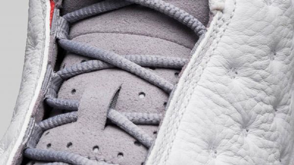 Nike Air Jordan 13 Retro Toe Sko Til Mænd Grå Rød