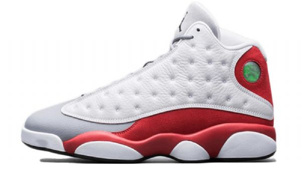 Nike Air Jordan 13 Retro Toe Sko Til Mænd Grå Rød