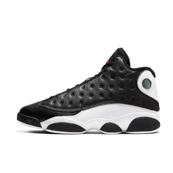 Nike Air Jordan 13 Reverse He Got Game Sko Til Mænd Sort Hvid