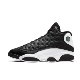 Nike Air Jordan 13 Reverse He Got Game Sko Til Mænd Sort Hvid