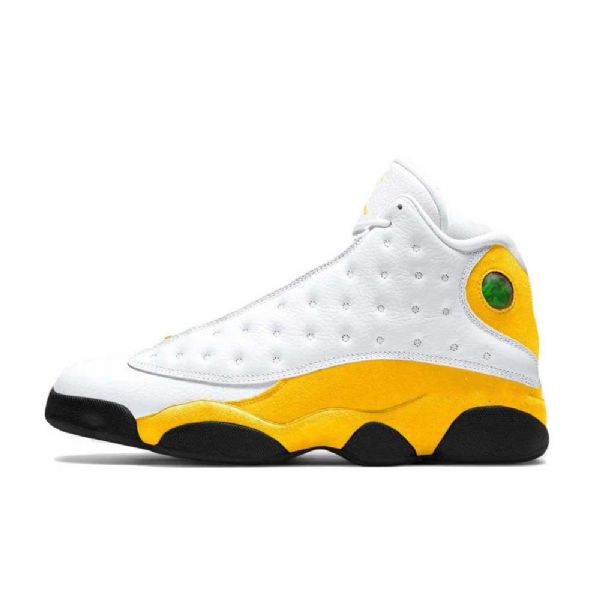 Nike Air Jordan 13 Sko Til Mænd Guld Hvid