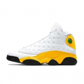 Nike Air Jordan 13 Sko Til Mænd Guld Hvid