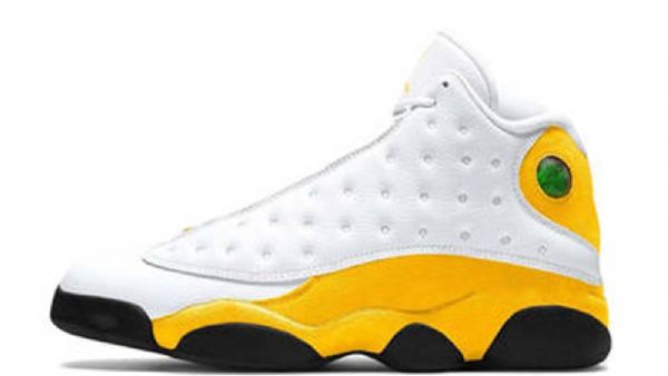 Nike Air Jordan 13 Sko Til Mænd Guld Hvid