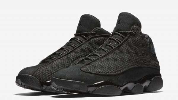 Nike Air Jordan 13 Sko Til Mænd Sort