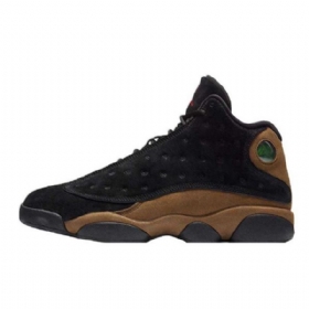 Nike Air Jordan 13 Sko Til Mænd Sort Olivengrøn