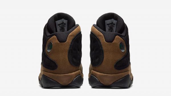 Nike Air Jordan 13 Sko Til Mænd Sort Olivengrøn