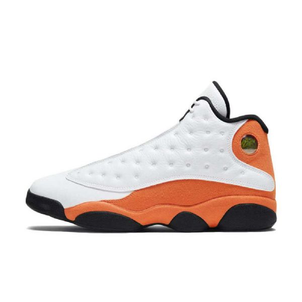Nike Air Jordan 13 Starfish Sko Til Mænd Hvid Orange
