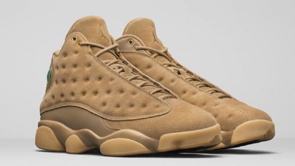 Nike Air Jordan 13 Wheaten Harvest Sko Til Mænd Brun