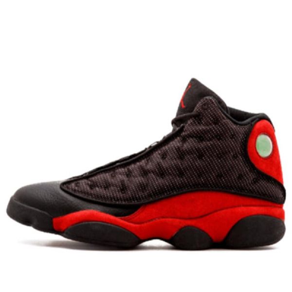 Nike Air Jordan 13 Wide Retro Basketball Sko Til Damer Sort Rød