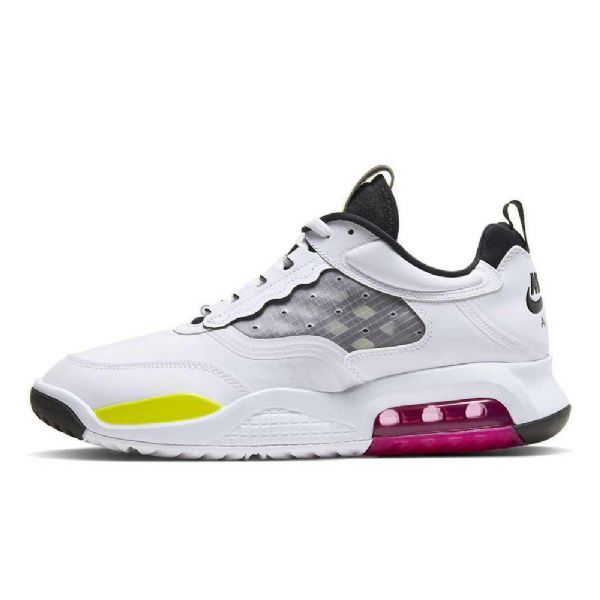 Nike Air Jordan Max 200 Active Fuchsia Sko Til Mænd Hvid