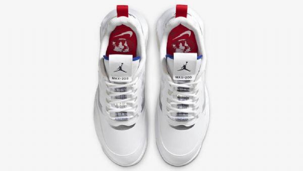 Nike Air Jordan Max 200 Sko Til Mænd Hvid Rød