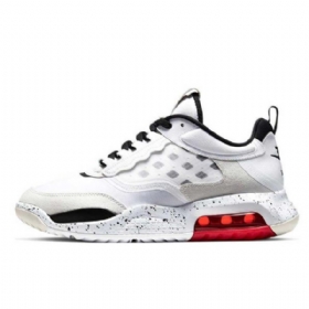Nike Air Jordan Air Max 200 Sko Til Mænd Sort Hvid Rød