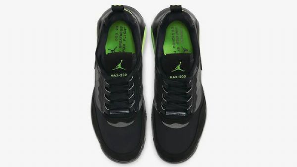 Nike Air Jordan Air Max 200 Volt Sko Til Mænd Sort