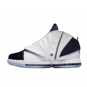 Nike Air Jordan 16 Sko Til Mænd Marineblå