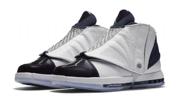 Nike Air Jordan 16 Sko Til Mænd Marineblå