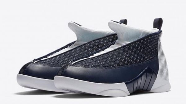 Nike Air Jordan 15 Obsidian Sko Til Mænd Marineblå