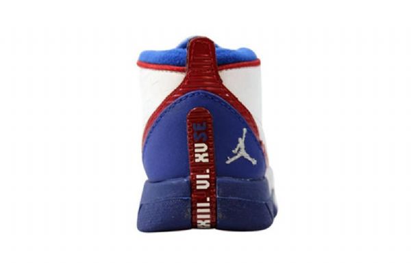 Nike Air Jordan 15 Se Sko Til Børn Hvid Rød Blå