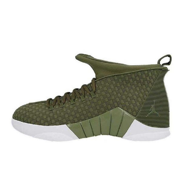 Nike Psny Air Jordan 15 Sko Til Mænd Olivengrøn