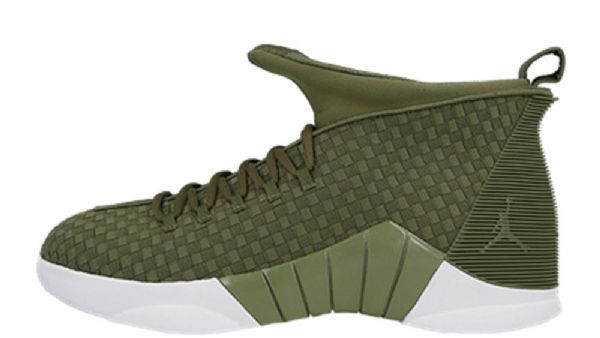 Nike Psny Air Jordan 15 Sko Til Mænd Olivengrøn