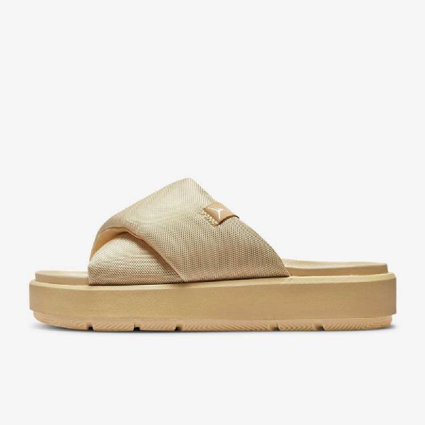 Nike Air Jordan Sophia Flip Flops Til Damer Guld Hvid