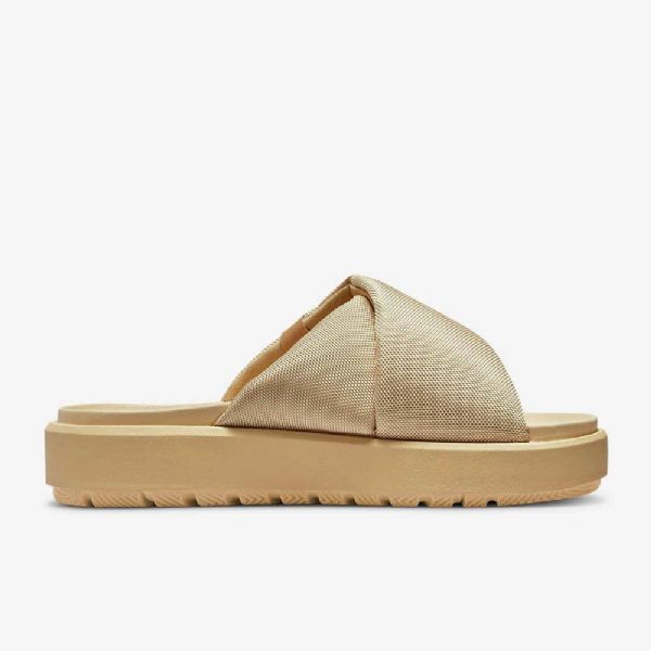 Nike Air Jordan Sophia Flip Flops Til Damer Guld Hvid