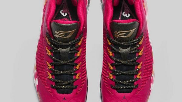 Nike Air Jordan Cp3 7 Julesko Til Mænd Bourgogne