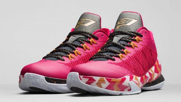 Nike Air Jordan Cp3 7 Julesko Til Mænd Bourgogne