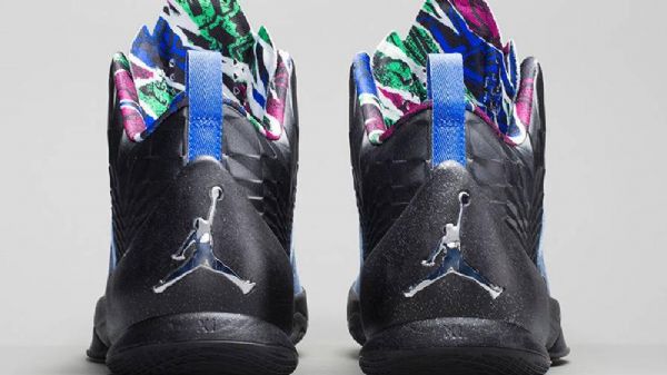 Nike Air Jordan Melo M11 Concrete Island Sko Til Mænd Blå Sort