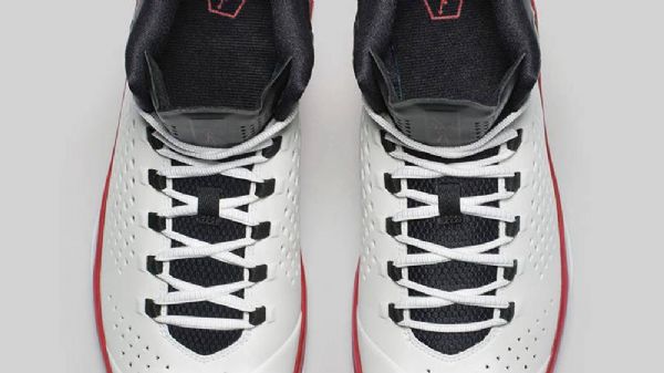 Nike Air Jordan Melo M11 Familiesko Til Mænd Hvid Sort Rød