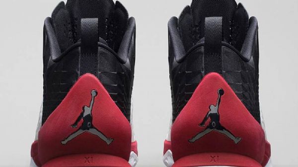 Nike Air Jordan Melo M11 Familiesko Til Mænd Hvid Sort Rød