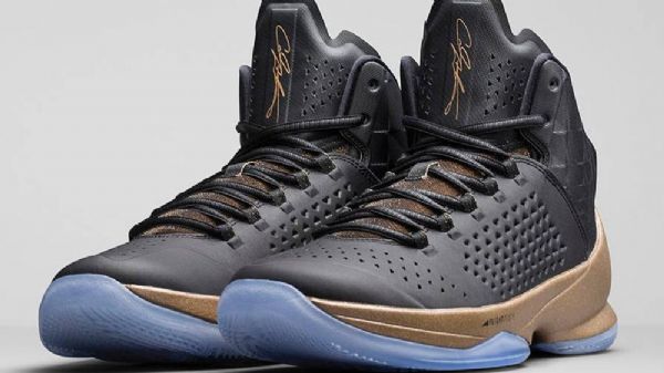 Nike Air Jordan Melo M11 Sko Til Mænd Sort Guld